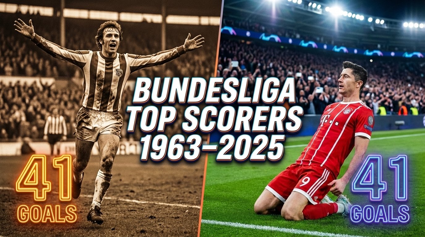 Bundesliga Golden Boot Winners List