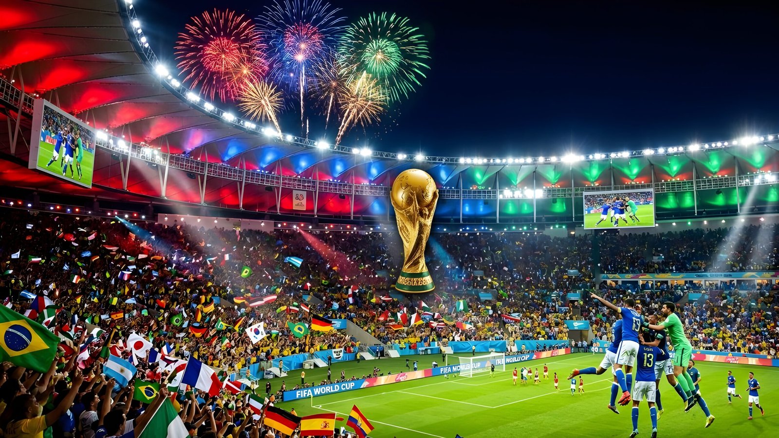 Billions Watch the FIFA World Cup