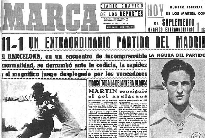 El Clásico's biggest wins